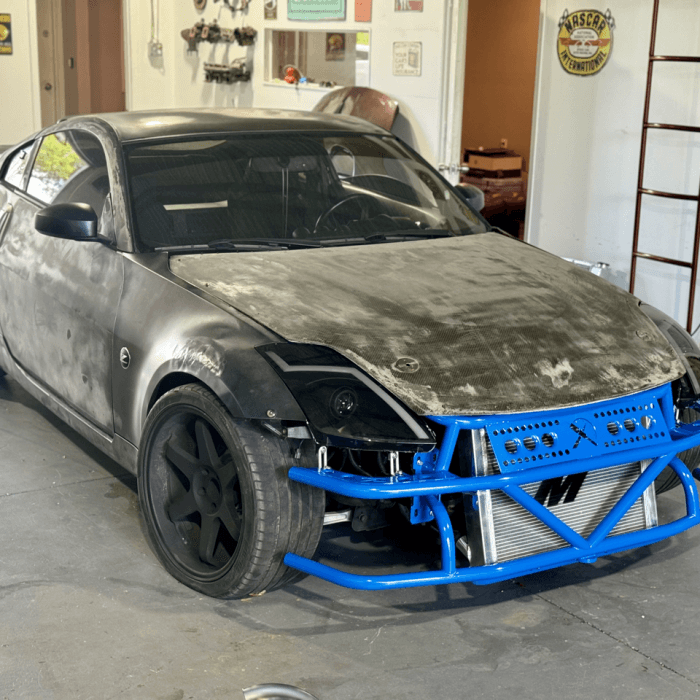 350z Bolt On Tube Front Full View